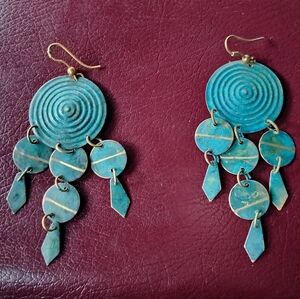 Turquoise Dangle Earrings
